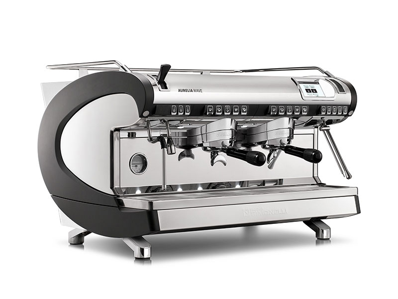 machine à café Simonelli aurelia wave 2 groupes café de spécialités